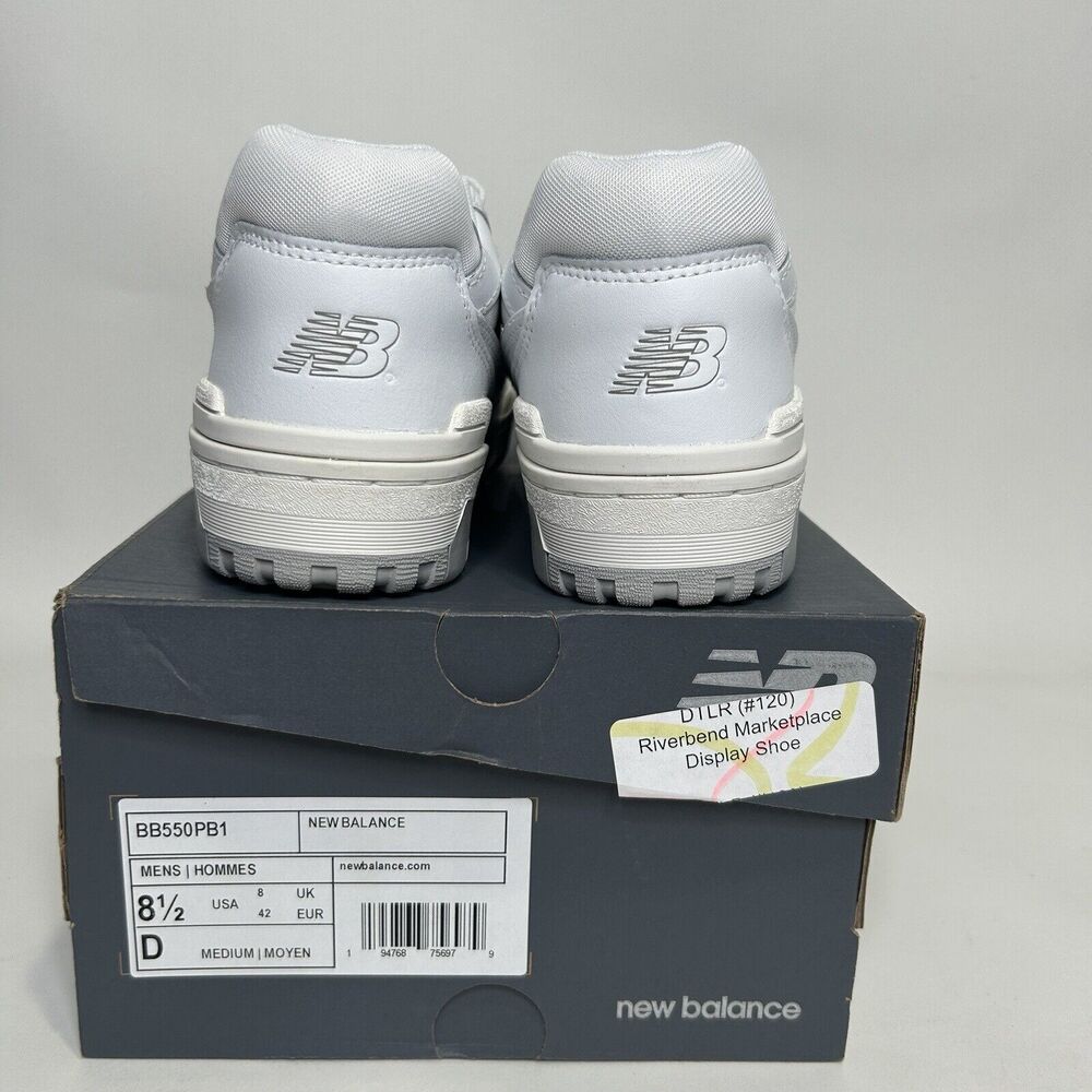 New Balance Shoes 550 “White Grey” 2024 - Picture 4 of 6